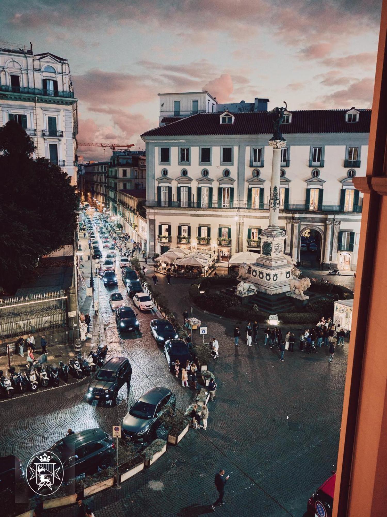 Bed and Breakfast Vista Piazza Dei Martiri Neapol Exteriér fotografie